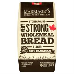 W H Marriage Very Strong Wholemeal 100% Canadian Bread Flour 1.5kg