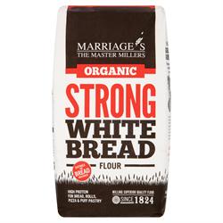 W H Marriage Organic Strong White Bread Flour 1000g