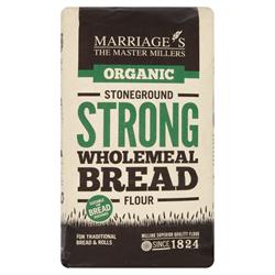 W H Marriage Organic Strong Stoneground Wholemeal Flour 1000g