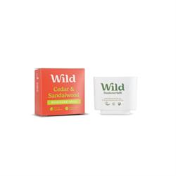 Wild Wild Men's Cedar & Sandalwood Deo Refill 40g