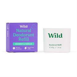 Wild Wild Coconut & Vanilla Sensitive Deo Refill 40g