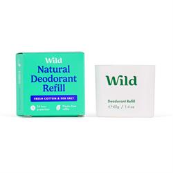 Wild Wild Cotton & Sea Salt Deo Refill 40g