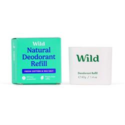 Wild Wild Cotton & Sea Salt Deo Refill 40g