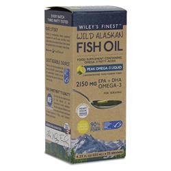 Wiley's Finest UK Peak Omega-3 Liquid 125ml