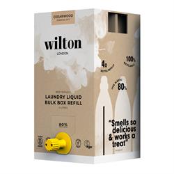 Wilton London Wilton London BulkBox Refill Laundry Liquid Cedarwood 4L