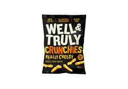 Well and Truly Really Cheesy Crunchies Snack 30g