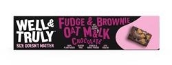 Well and Truly Oat M&lk Chocolate Bar with Fudge and Gluten Free Brownie 30g