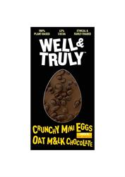 Well and Truly Oat M&lk Chocolate with Egg Cutout and Cocoa Nibs 90g