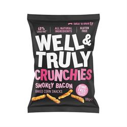 Well and Truly Well & Truly Crunchies Smokey Bacon Snack 100g