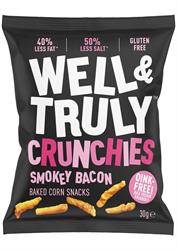 Well and Truly Crunchies Smokey Bacon 30g