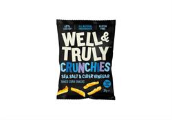 Well and Truly Sea Salt & Cider Vinegar Crunchies Snack 30g