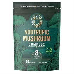 Wiseshrooms Wiseshrooms Nootropic Mushroom Complex - 90 Vegan Capsules