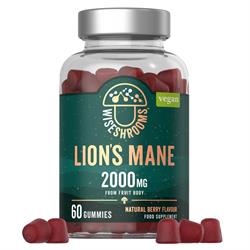 Wiseshrooms Wiseshrooms Lions Mane 2000mg - 60 Vegan Gummies