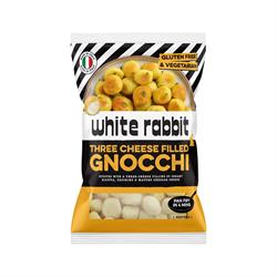 The White Rabbit Pizza Co Three Cheese Filled Gnocchi 350g