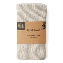 Wild and Stone Organic Cotton Hand Towel - Beach Sand