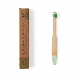 Wild and Stone W&S Baby Bamboo Toothbrush - Single - Mint Green