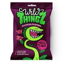 Wild Thingz Wild Thingz Organic & Vegan Fruity Flyers Gummy Sweets130g