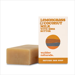 Wylder Naturals 120g Coconut Milk & Lemongrass Natural Soap