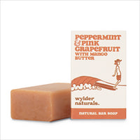 Wylder Naturals 120g Peppermint & Pink Grapefruit with Mango Butter Natural Soap