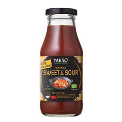 Yakso Yakso Organic Wok Sauce Sweet & Sour 240ml