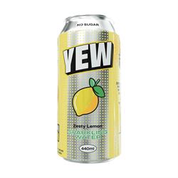 Yew YEW Zesty Lemon Sparkling Water 440ml