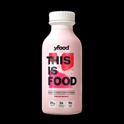 yfood yfood Fresh Berry Ready to Drink Complete Meal 500ml