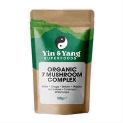 Yin and Yang Superfoods Yin & Yang Superfoods Organic 7 Mushroom Blend 100g