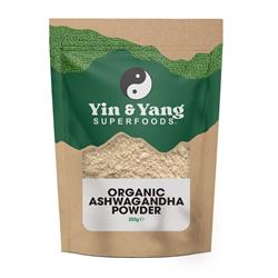 Yin and Yang Superfoods Yin & Yang Superfoods Organic Ashwagandha Powder 250g