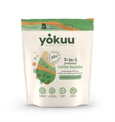 Yokuu Yokuu Toilet Bombs (Eucalyptus & Mint) 30 tablets