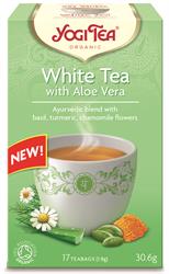 Yogi Tea White Tea Aloe Vera Organic 17 Bag