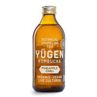 Yugen Yugen Kombucha Organic Pineapple Chili 325ml Bottle