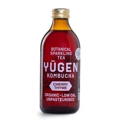 Yugen Yugen Kombucha Organic Cherry Thyme 325ml Bottle