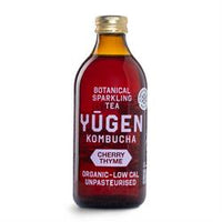 Yugen Yugen Kombucha Organic Cherry Thyme 325ml Bottle