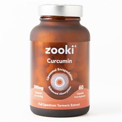 YourZooki Zooki Liposomal Curcumin 500mg 60 Capsules