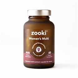 YourZooki Zooki Liposomal Women's Multivitamin Daily Nutrient 60 Capsules