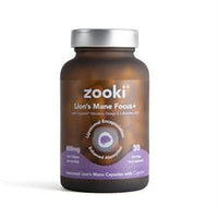 YourZooki Zooki Liposomal Lions Mane Mushroom 600mg 60 Capsules