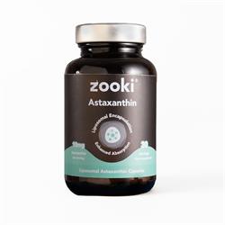 YourZooki Zooki Liposomal Astaxanthin 10mg 30 Capsules. 30 Day Supply