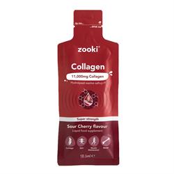 YourZooki Zooki Marine Collagen 11000mg Cherry 1x18.5ml Sachet