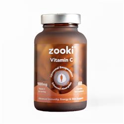 YourZooki Zooki Liposomal Vitamin C 1000mg. 60 Capsules