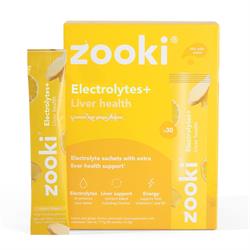 YourZooki Zooki Electrolytes+ Liver Health Lemon Ginger 30 Sachet