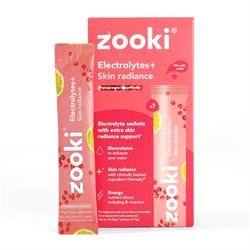 YourZooki Zooki Electrolytes+ Skin Radiance Pomegranate 7 Sachets