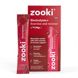 YourZooki Zooki Electrolytes+ Exercise & Recover Cherry 7 Sachet