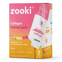 YourZooki Zooki Marine Collagen Variety Pack 14x15ml sachets