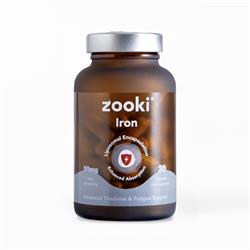 YourZooki Zooki Liposomal Iron 20mg Capsules - 30 Day Supply