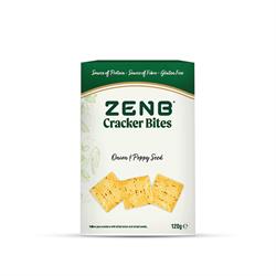 ZENB ZENB Onion and Poppy Seed Cracker Bites 120g