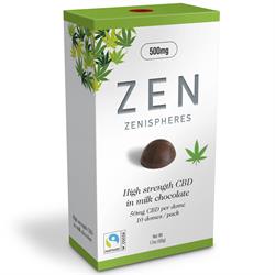 Zen ZEN CBD Milk Chocolate Zenispheres 50g