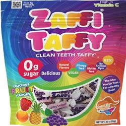 Zolli Pops No Sugar Mixed Fruit Zaffi Taffy with Vitamin C. 80g