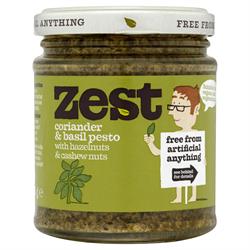 Zest Coriander & Basil Pesto 165g