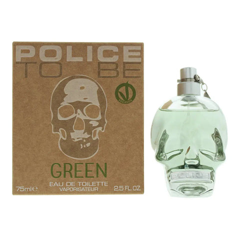 POLICE TO BE GREEN UNISEX EDT SPRAY 75ML