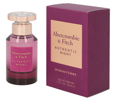 Abercrombie & Fitch Authentic Night Women Edp Spray 50 ml